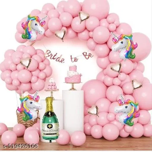 42 Pcs Balloons Decoration Kit, Multicolour, Set of 1
