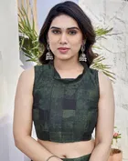 Chiffon Printed Saree for Women 