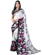 SVB प्रिंटेड साड़ी फॉर वीमेन 