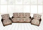 Polyester Floral Sofa Cover Set 