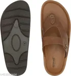 Aerowalk Leather Sliders for Men 