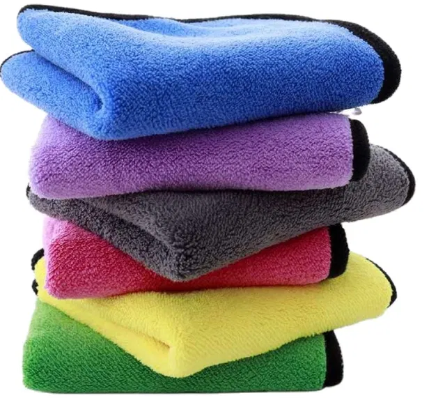 Microfiber Cleaning Cloth for Car (Multicolor, 30x40 cm) (Pack of 6)