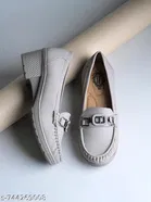 Shoetopia Girls Casual Shoes Grey 
