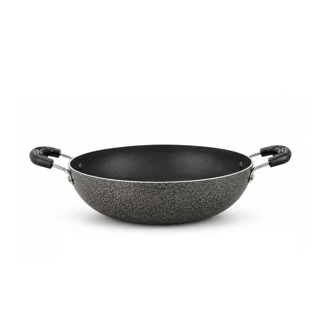 TerraHome Non-Stick-Aluminum Kadhai 1500 ml 23cm