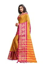 Cotton Embellished Saree for Women 