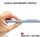 Silicone Mobile Cover for Vivo V27 / Vivo V27 Pro 