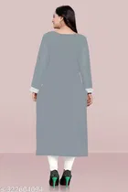 Georgette Embroidered Kurti for Women 