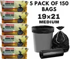 Plastic 30 Pcs Garbage Bags 