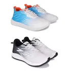 Sports Shoes for Men, Multicolor, Pack of 2 