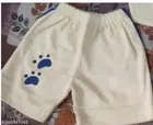 Hosiery Cotton Printed Clothing Set for Kids, Cream 