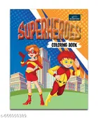 Superhero Coloring Book for Kids Ages 3–10 | Action Heroes Coloring & Activity Book | Boost Creativity, Focus & Fine Motor Skills | Perfect Gift for Boys & Girls, Birthday, Holidays & Learning Fun