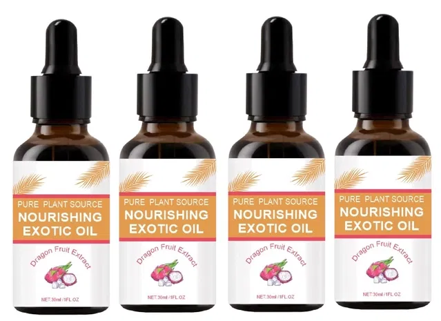 Oilanic Nourishing Exotic Body Oil for Men & Women (30 ml, Pack of 4)