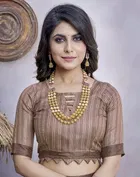 Art Silk Printed Saree for Women 