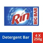 Rin Detergent Bar 4X250 g