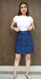 Denim Skirts for Women 