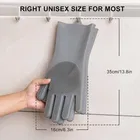 Silicone Cleaning Hand Gloves 