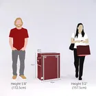 VEERJI 4 layer Collapsible Wardrobe 