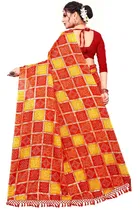 कनूड़ा प्रिंट्स फैंसी विमेंस कोटा फॉयल नेट प्रिंटेड साड़ी 