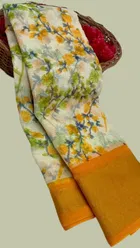 Cotton Printed Saree for Women 