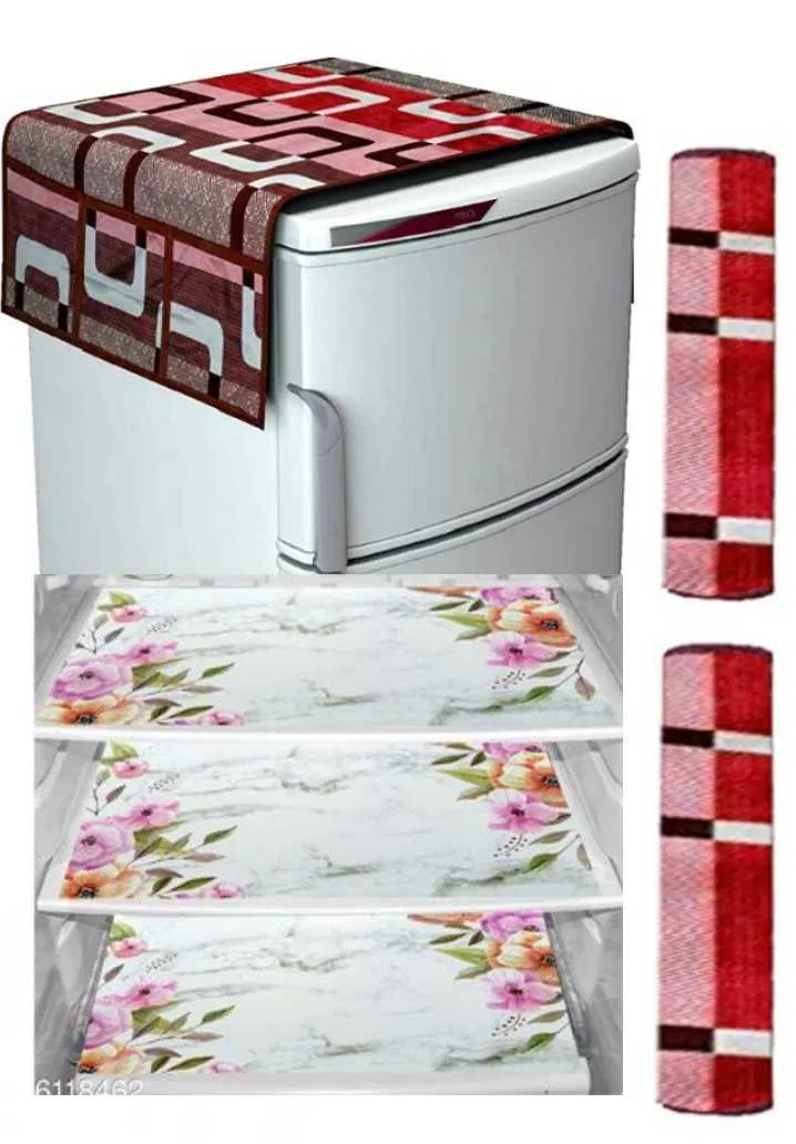 Refrigerator Covers (Red) (A-47)