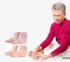 Silicone Gel Heel Socks with Pad 