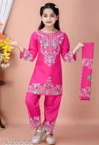 Cotton Kurta Set for Girls 