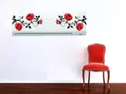 AVV Floral Rose Branches AC Sticker 23x83cm