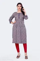 Viscose Rayon Printed Kurti for Women 