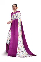 Cotton Silk Abstract Saree for Women 