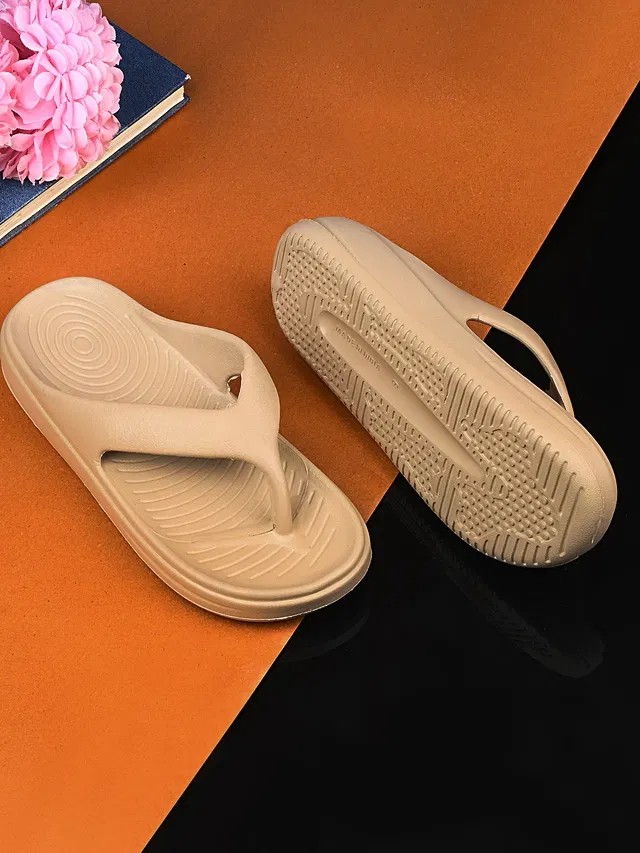 Slippers for Women, Beige (8)