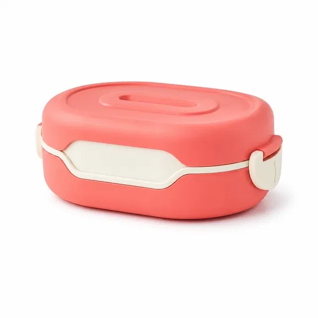 Parikshit Testy Lunch Box (pack of 1)-Orange