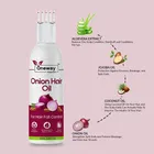Oneway Happiness Onion Hair Oil with Comb 