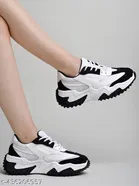 Embellished Synthetic Sneakers for Girls 