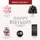 Happy Birthday Balloon Decoration Kit, Multicolor, Pack Of 63