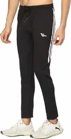 ग्लिटो स्ट्राइप्ड कैजुअल ट्रैक पैन्ट फॉर मेंस 