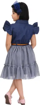 Silk Blend Frock for Girls 