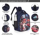 Designer Blaze Bag For Kids high quality fabric material waterproof backpack (Blue)