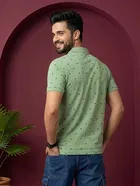 Printed Polo T-shirt for Men 