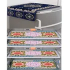 PVC Waterproof Fridge Top Cover with 4 Pcs Shelf Mats 