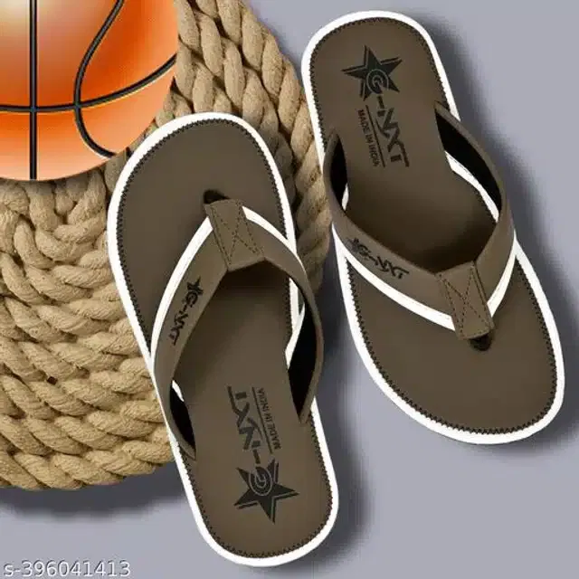 Flipflops for Men (Olive, 8)
