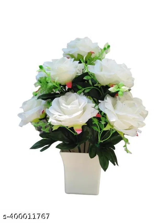 Plastic Artificial Flower (Multicolor)