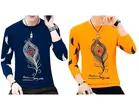 Round Neck Printed T-Shirt for Men 