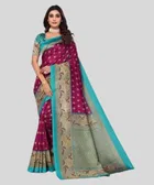 Art Silk Printed Saree for Women 