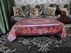 PVC Printed 4 Seaters Table Cover 