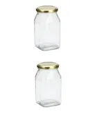 Glass Airtight Kitchen Storage Jars with Lid 