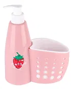 Foam Buddy Soap Dispenser with brush holder, Assorted