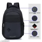 Polyester Backpack for Men & Women, Black