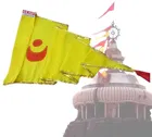 Polyester Printed Jagannath Ji Flags, Multicolor, 20x100 Inches