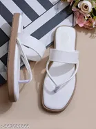 Shoetopia Girls Flat Sandals Size 3.0 White