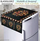 KANUSHI Industries® Fridge cover/Refrigerator Cover/Fridge Top